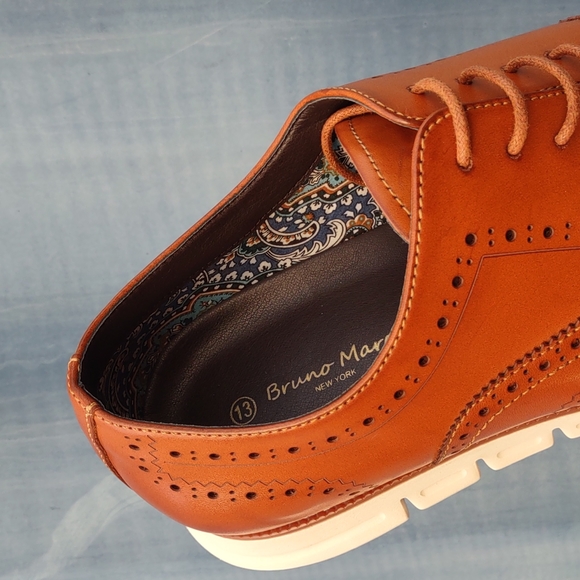 BRUNO MARC MEN'S DRESS SNEAKERS CASUAL OXFORD FORMAL SHOES - Picture 5 of 17